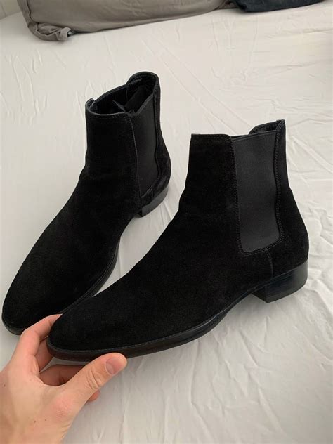 [Review] Saint Laurent Paris 30mm Wyatt Chelsea boot in black 